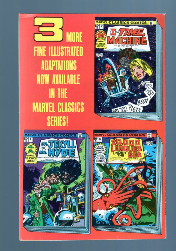 Marvel Classics Comics #3 - Gil Kane Art. Hunchback of Notre Dame (8.0/8.5) 1976