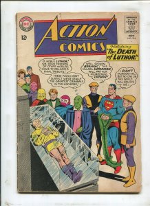 ACTION COMICS #318 - THE DEATH OF LUTHOR! - (3.5) 1964