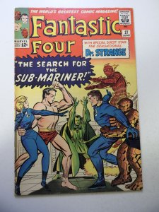 Fantastic Four #27 (1964) VG+ Condition indentations fc, stains bc