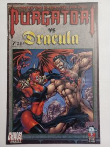 Purgatori #7 - vs Dracula - vampire - Chaos - 1996 - NM