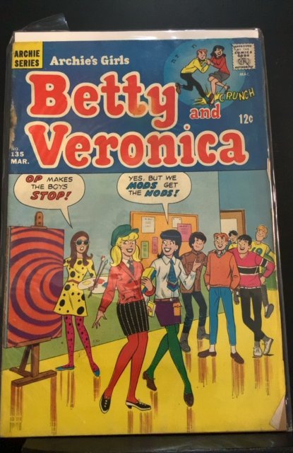 Archie's Girls Betty and Veronica #135 (1967)