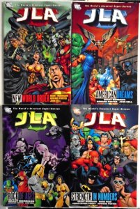 JLA TPB (1-8) 8 High Grade Books $114 cover price