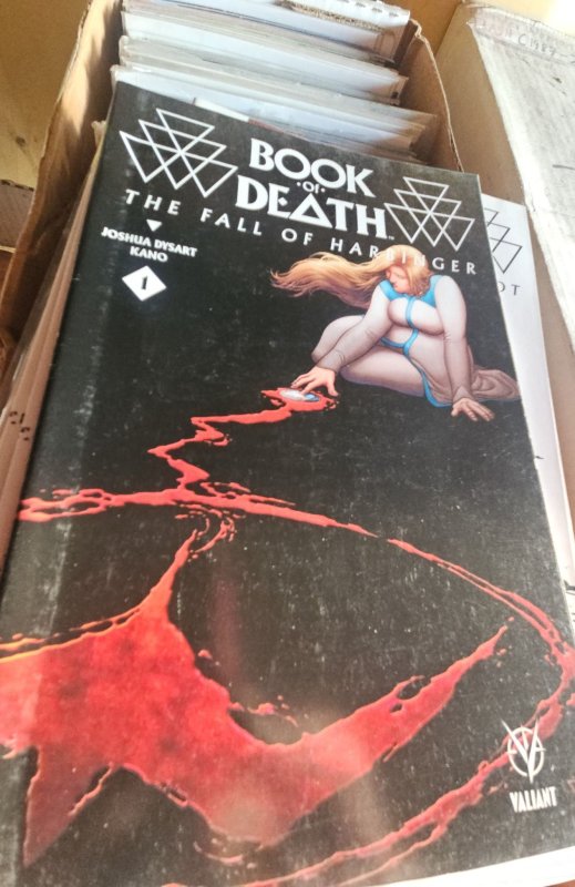 Book of Death: Fall of Harbinger Cover B (2015)
