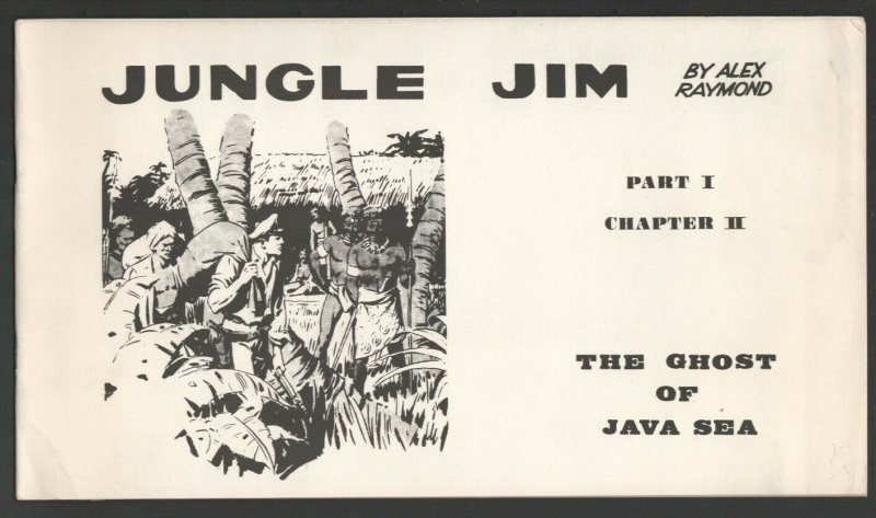 Jungle Jim 1972-Alex Raymond comic strip reprints-Ghost of The Java Sea-Pac...