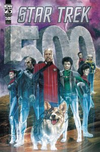 Star Trek #500 Variant C (Woodward) (PRESALE 9/4/24)