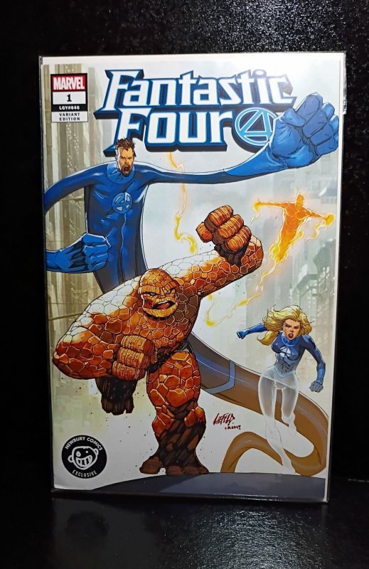 Fantastic Four #1 Liefeld Cover (2018) [Newbury Comics Exclusive]
