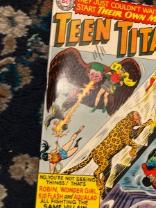 Teen Titans #1 (1966)first solo series key book subscription oil pencil mark