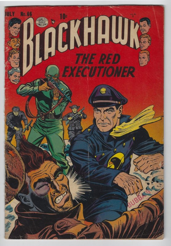 Blackhawk #66, July 1953