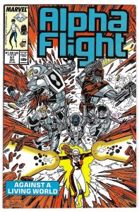 Alpha Flight #57 (1988) 1st Full App of Dreamqueen (A)