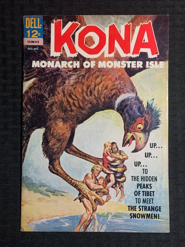 1963 KONA Monarch of Monster Isle #8 VG+ 4.5 Dell