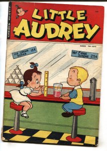 Little Audrey #9 1950- St John Golden Age-Soda Shop cover.