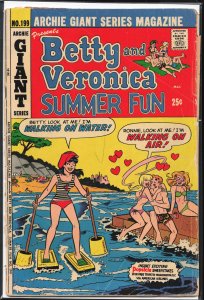 Archie Giant Series Magazine #199 (1972) Betty