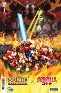 Sonic the Hedgehog x Godzilla #1 COVER BUNDLE Covers A Thru E PRESALE