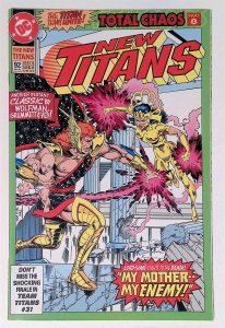 New Titans, The #92 (Nov 1992, DC) 8.0 VF