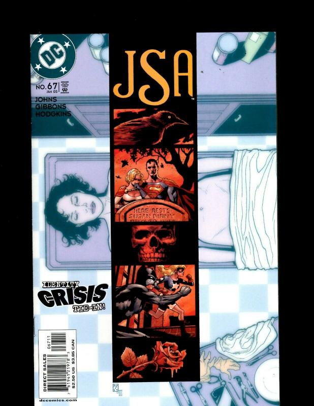 Lot of 12 JSA DC Comic Books #61 62 63 64 65 66 67 68 69 70 71 72 GK25 