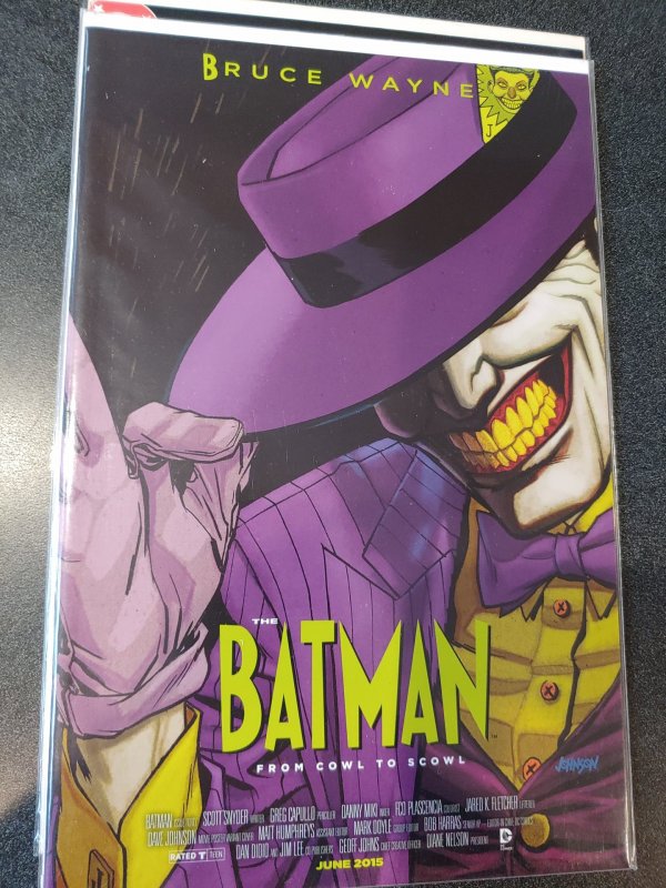 Batman #40  Joker Mask Homage Movie Variant