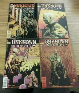 Unknown Soldier #1 2 3 4 DC Vertigo Garth Ennis Comic Book Set 1-4 Complete WAR