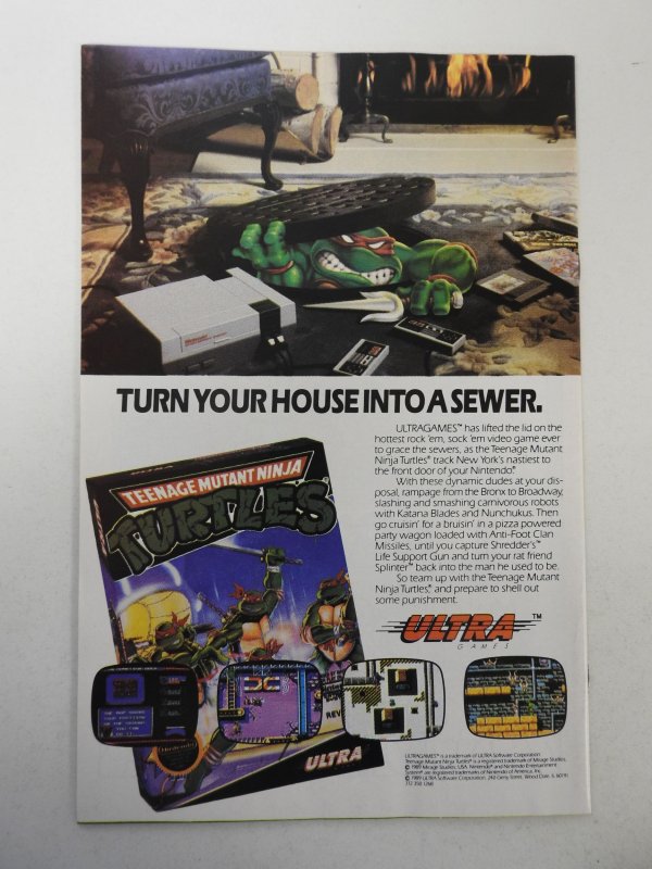 Teenage Mutant Ninja Turtles Adventures #5 (1989) VF+ Condition! Signed no cert