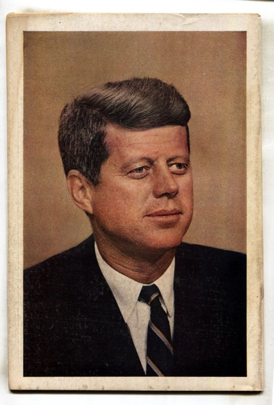 JOHN F. KENNEDY--DELL COMIC--PHOTO COVER--3rd Print--RARE