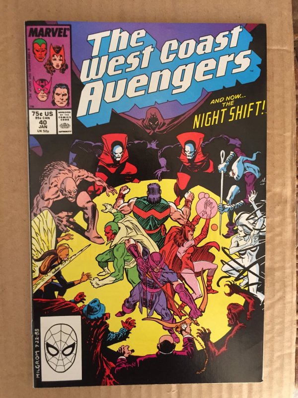 The West Coast Avengers #40