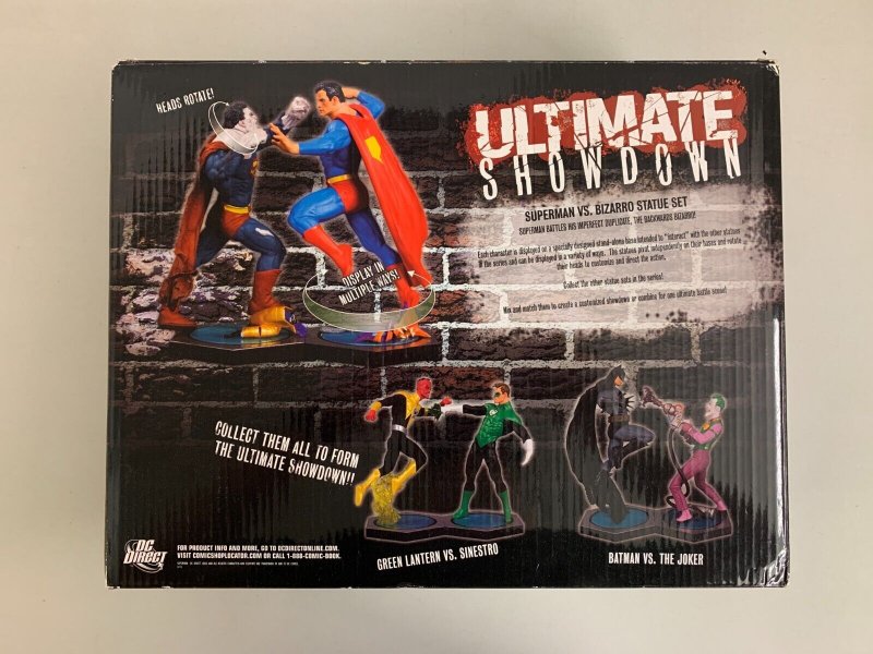 Ultimate Showdown Superman Vs Bizarro Statue Set Limited Edition  