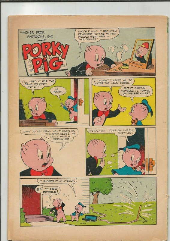 Porky Pig #34 ORIGINAL Vintage 1954 Dell Comics Looney Tunes