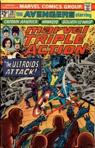 Marvel Triple Action #28 (1976) The Avengers