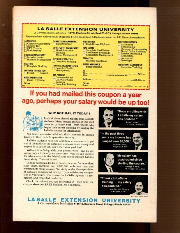 KULL THE CONQUEROR #3 - JOHN & MARIE SEVERIN ART + STORY (9/9.2) 1972