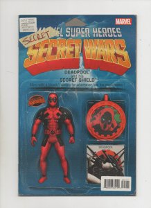 Deadpool's Secret Secret War #1 - Action Figure Variant - (Grade 9.2) 2015