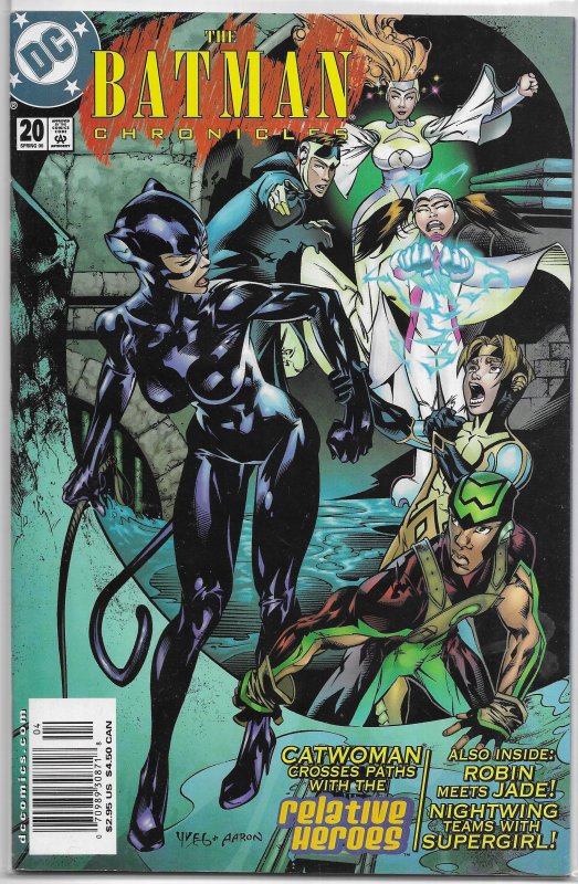 Batman Chronicles #20 GD Catwoman/Relative Heroes, Nightwing/Supergirl, Robin