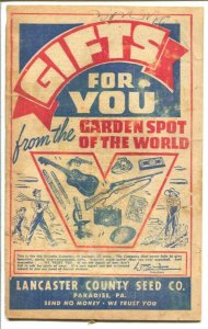 Lancaster Seed Co.-Promo Gift Catalog 1940's-Gene Autry Holster set-baseball ...