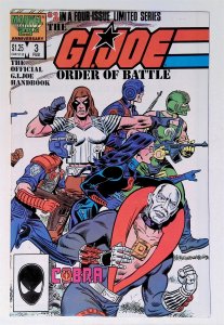 G.I. Joe Order of Battle #3 (Feb 1987, Marvel) 7.0 FN/VF