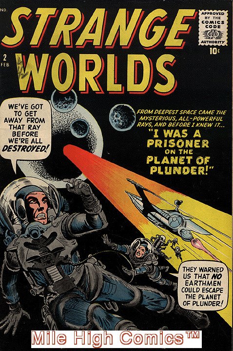 STRANGE WORLDS (1958 Series) #2 Fine Comics Book