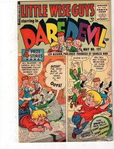 Daredevil Comics #121 (1955) FN+ PRICE DROP! Biro Little Wise Guys BEANTOWN