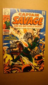 CAPTAIN SAVAGE 14 DICK AYERS MARVEL SILVER AGE WAR 1968 SGT FURY