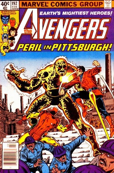 AVENGERS #192 (NG) stock photo