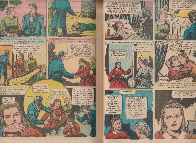 Classics Illustrated # 59  Wuthering Heights