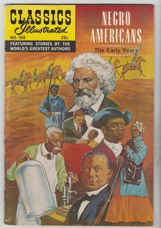 Classics Illustrated #169 (May-69) VF High-Grade Harriet Tubman, Crispus Attu...