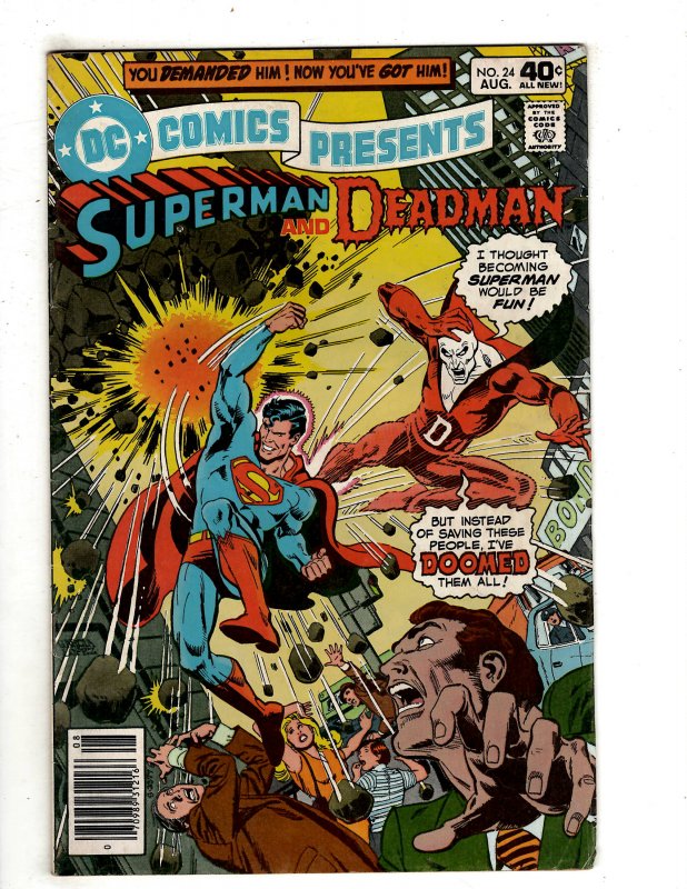 DC Comics Presents #24 (1980)  DC Comics Superman Flash OF6