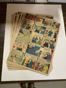 Dick Tracy Newspaper Comics 1941 Near Complete 51 Total Sundays Large Format