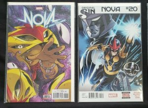 NOVA 8PC (VF/NM) ISSUES #1-5, #20, & #23-24, ROCKET RACOON, GAMORA 2014-17