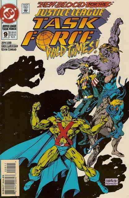 Justice League Task Force #9 VF/NM; DC | save on shipping - details inside