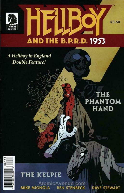 Hellboy and the B.P.R.D.: 1953—The Phantom Hand & the Kelpie #1 FN; Dark Horse |