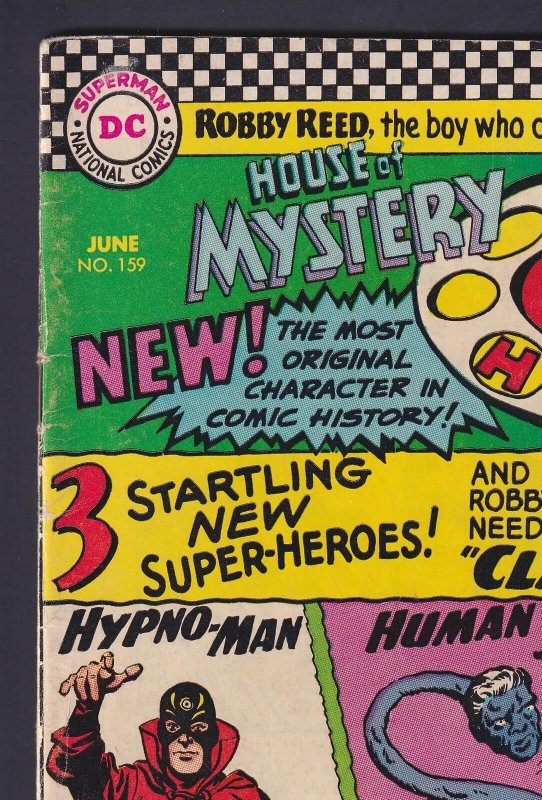 House of Mystery #159 1966 DC 4.5 Very Good+ comic