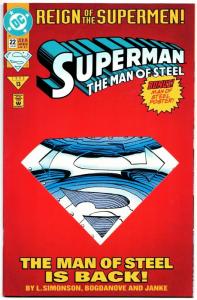 Superman Man of Steel #22 (DC, 1993) VF/NM