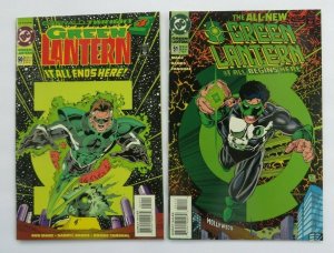 Green Lantern #48 49 50 51 VF/NM DC Emerald Twilight 1st Kyle Rayner #48 Signed 