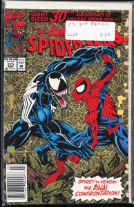 The Amazing Spider-Man #375 (1993) Spider-Man [Key Issue]