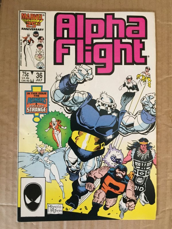 Alpha Flight #36 (1986)