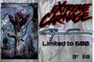 EXTREME CARNAGE: ALPHA #1 - Clayton Crain Virgin Variant w/ COA 123/600