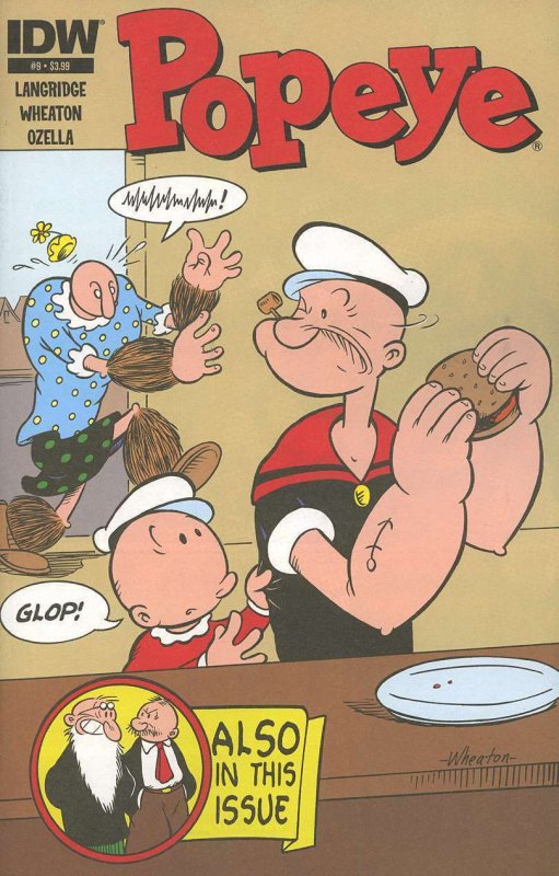 Popeye (IDW) #9 VF; IDW | Roger Langridge - we combine shipping 